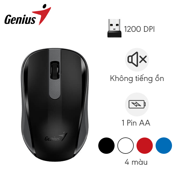 Chuột không dây Genius NX-8008S | silicom.com.vn